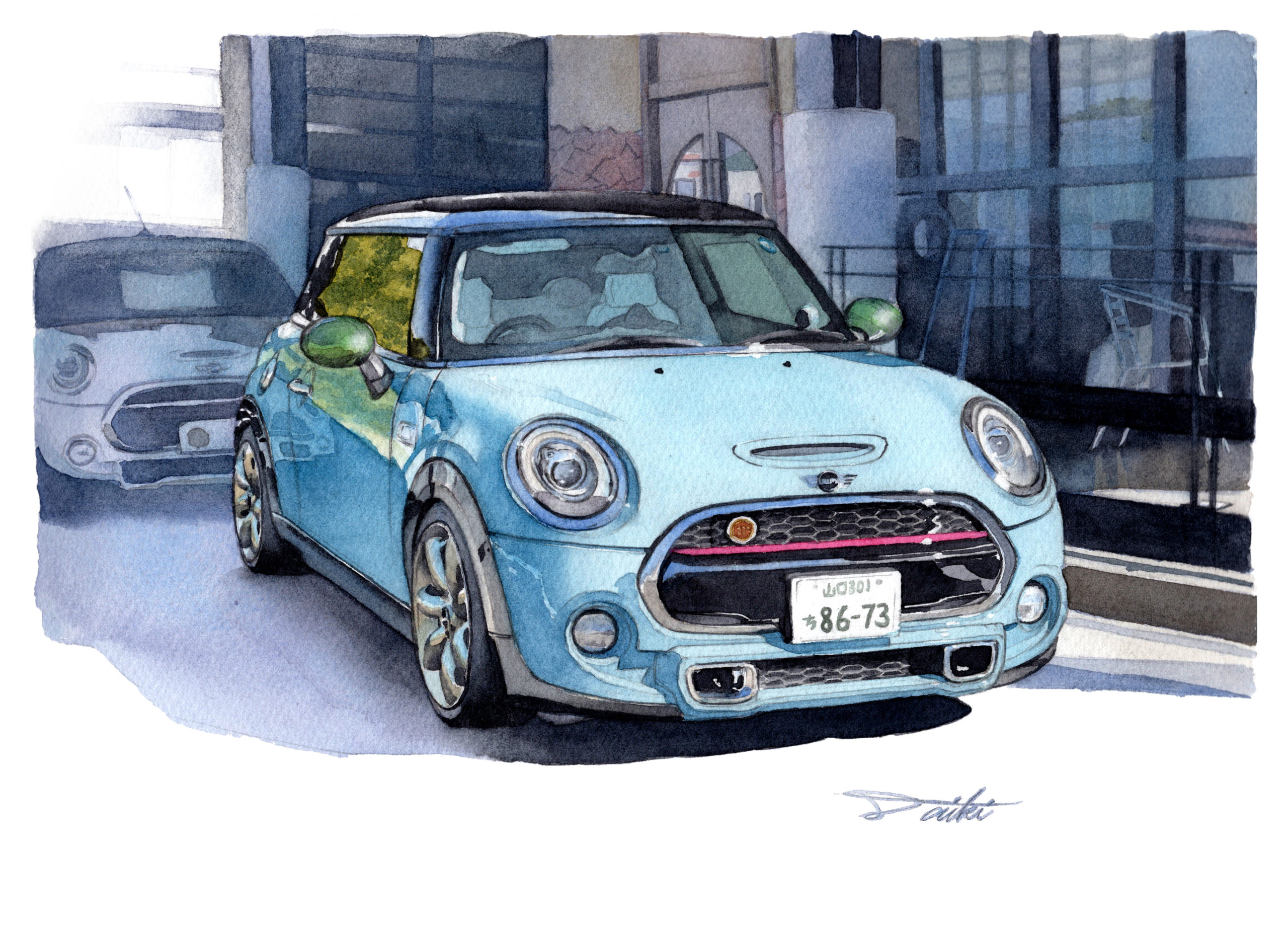 最も簡単 車 イラスト