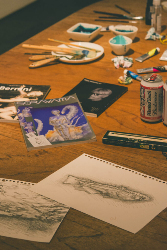 【グループ展】山口県防府市地域交流センターアスピラート「やまぐち生まれの4人展」絵画作品