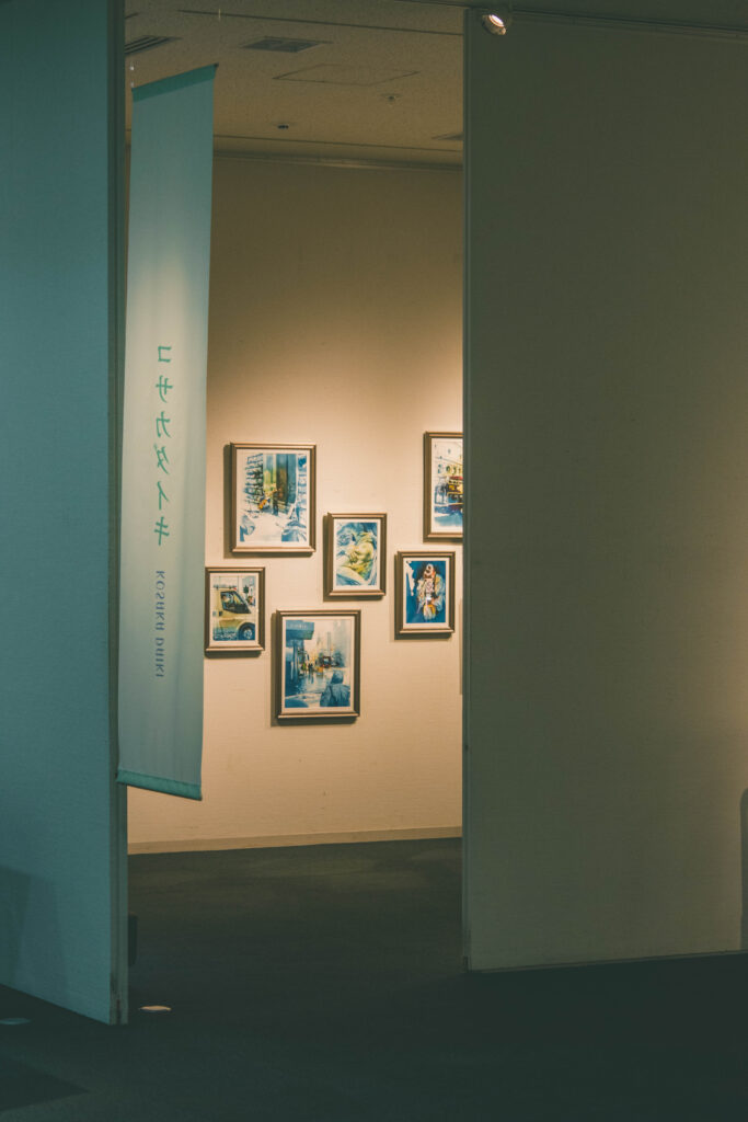 【グループ展】山口県防府市地域交流センターアスピラート「やまぐち生まれの4人展」絵画作品