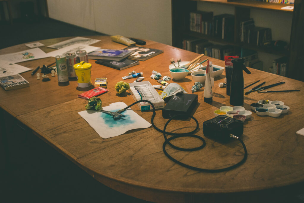 【グループ展】山口県防府市地域交流センターアスピラート「やまぐち生まれの4人展」絵画作品