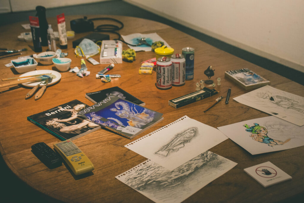 【グループ展】山口県防府市地域交流センターアスピラート「やまぐち生まれの4人展」絵画作品