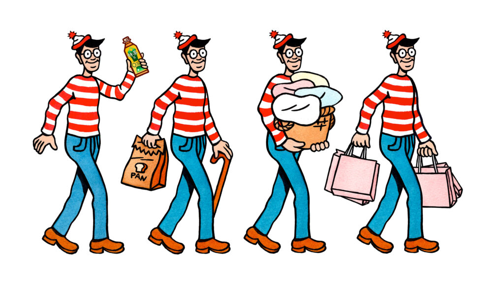 サントリー「ウォークを探せ！」キャンペーン ウォーリーイラスト制作