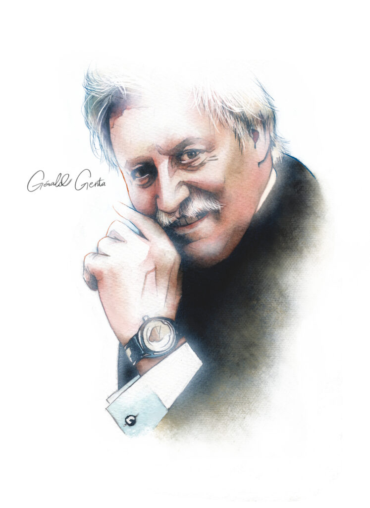 UOMO 2026年1月号 イラストカット #pen #絵 #イラスト #illust #illustration #watercolor #水彩画 #透明水彩 #カットイラスト #時計イラスト #雑誌 #イラストカット #人物イラスト #uomo