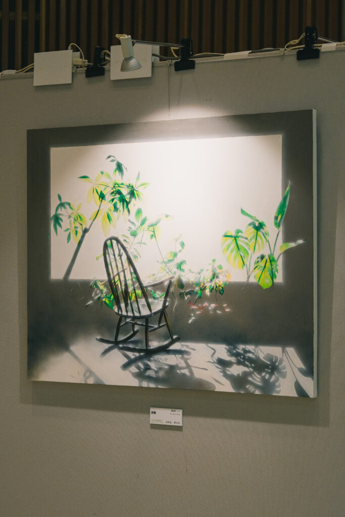 令和7年度山口市美術展覧会入選 作品『読書』F50号 / キャンバス・アクリル #絵 #イラスト #illust #illustration #art #イラストレーター #painting #絵画 #アート #acrylic #リアルタッチ #ノスタルジック #個展 #展示 #exhibition #山口 #yamaguchi #山口市美術展覧会 #展覧会