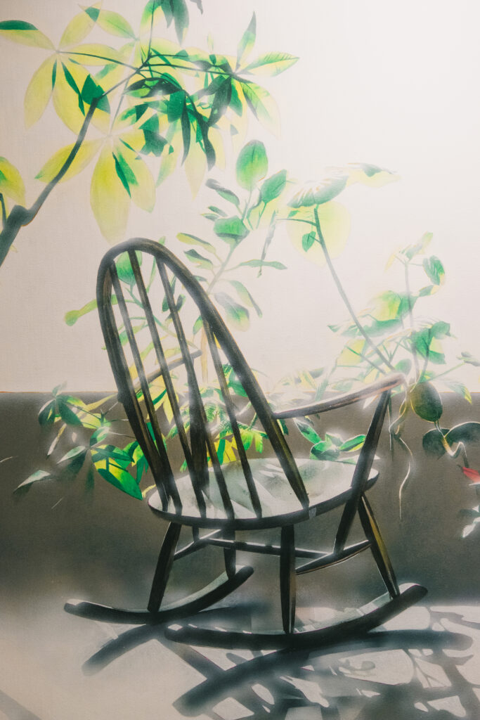 令和7年度山口市美術展覧会入選 作品『読書』F50号 / キャンバス・アクリル #絵 #イラスト #illust #illustration #art #イラストレーター #painting #絵画 #アート #acrylic #リアルタッチ #ノスタルジック #個展 #展示 #exhibition #山口 #yamaguchi #山口市美術展覧会 #展覧会