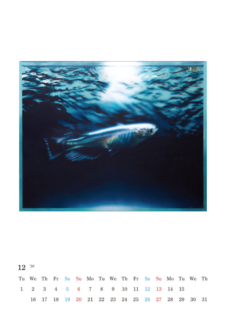 【daiki kosaka illustration CALENDAR 2026】オリジナルイラストレーションカレンダー #watercolor #透明水彩 #絵 #イラスト #illust #illustration #art #イラストレーター #水彩画 #painting #絵画 #アート #acrylic #リアルタッチ #ノスタルジック #個展 #展示 #exhibition #山口 #yamaguchi #カレンダー #artwork