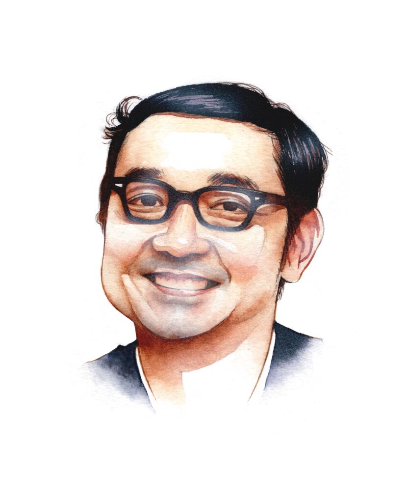 中田慎介 #絵 #イラスト #illust #illustration #art #watercolor #水彩イラスト #透明水彩 #カットイラスト #雑誌 #イラストカット #painting #イラストレーター #人物イラスト #リアルタッチ #酒場 #食べ物イラスト #酒 #food #bar #brutus