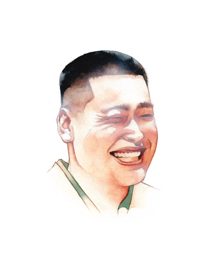 桂九ノ一 #絵 #イラスト #illust #illustration #art #watercolor #水彩イラスト #透明水彩 #カットイラスト #雑誌 #イラストカット #painting #イラストレーター #人物イラスト #リアルタッチ #酒場 #食べ物イラスト #酒 #food #bar #brutus